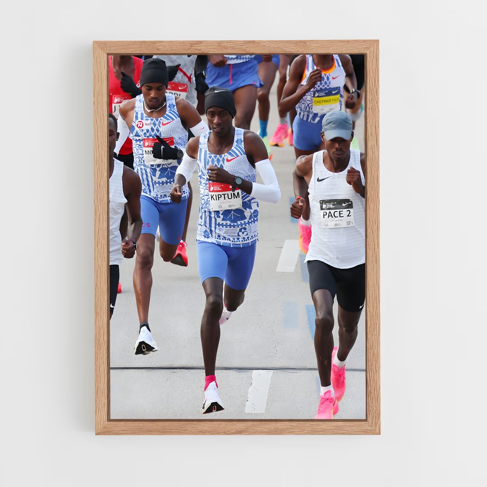 Poster Kelvin kiptum – affiche Athlétisme (vue 4)